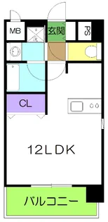 レ・メニュアール薊野【3階】の間取り