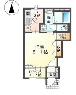 花美月【1階】の間取り