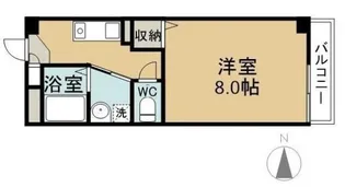 イーグルII【2階】の間取り