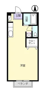 ベルハイツ【1階】の間取り
