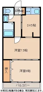 森竹アパート【2階】の間取り