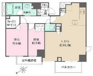 オープンレジデンシア代々木公園【3階】の間取り