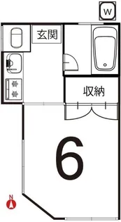 光和荘【1階】の間取り