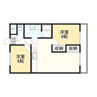 伊勢崎第2コートハウス【1階】の間取り