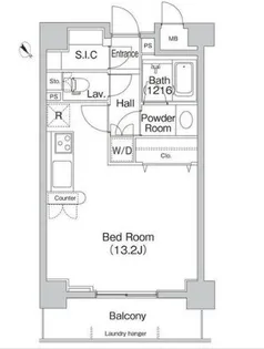 コンフォリア代々木上原【2階】の間取り