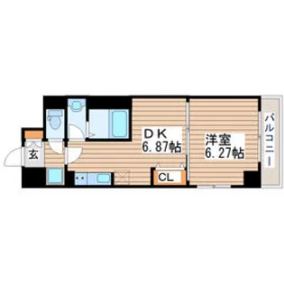 CITY連坊VII【4階】の間取り