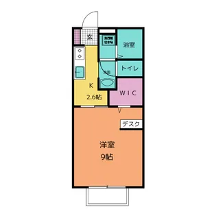 家夢inII【2階】の間取り