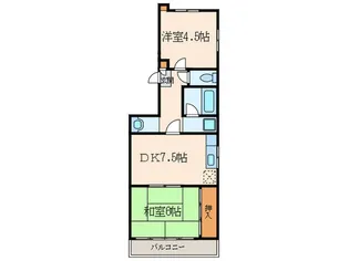 ラポ-ル21【3階】の間取り