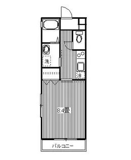 ヴィラ御園【2階】の間取り