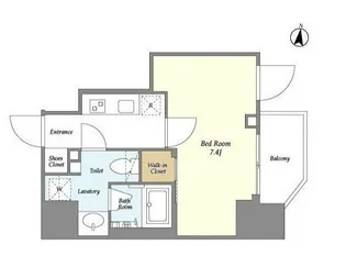 ORSUS NAKANO【8階】の間取り