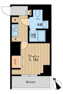 東京都北区上十条1【マンション】の間取り