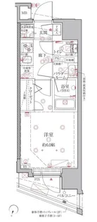 クレイシアIDZ千代田岩本町(クレイシアアイズ千代田岩本町)【4階】の間取り