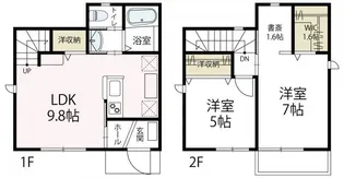 神奈川県横浜市瀬谷区宮沢1【一戸建】の間取り