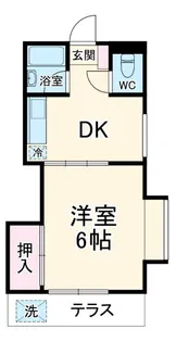 リンク宮久保【1階】の間取り