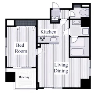 東京都墨田区緑4【マンション】の間取り