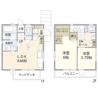 東京都東村山市恩多町2【一戸建】の間取り