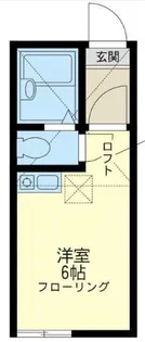 東京都大田区北馬込2【アパート】の間取り