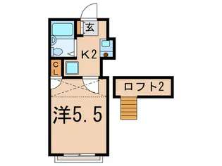 シャルマン田園調布【2階】の間取り