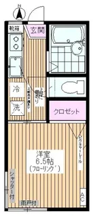 アダージオ【2階】の間取り