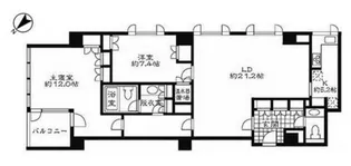 ストーリア赤坂【3階】の間取り