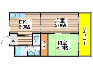 ヴィラロイヤル【1階】の間取り