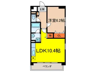 サクシ-ド胤の間取り