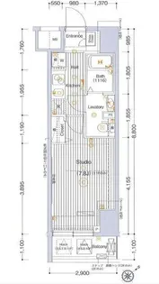 ガーラ・ステージ西巣鴨【8階】の間取り