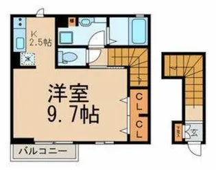 ソレーユ三ノ輪【2階】の間取り