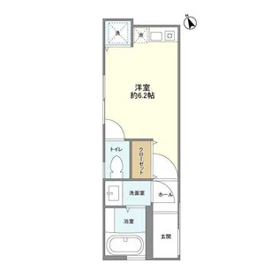 Kハウス白山【1階】の間取り