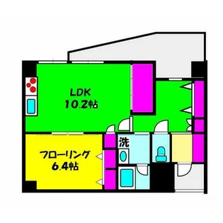 メゾンノザワ【5階】の間取り