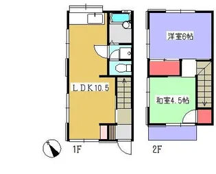 シーサイド川瀬【1階】の間取り
