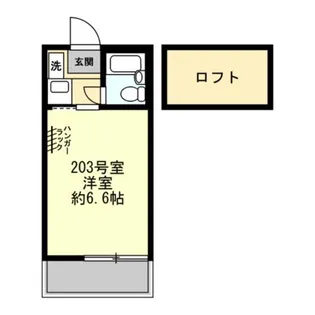鎌谷町パレスI【2階】の間取り