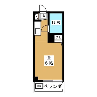 東京都中野区中央2【マンション】の間取り