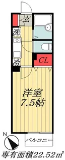 千葉県浦安市海楽1【アパート】の間取り