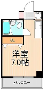 誠心VIビル【3階】の間取り