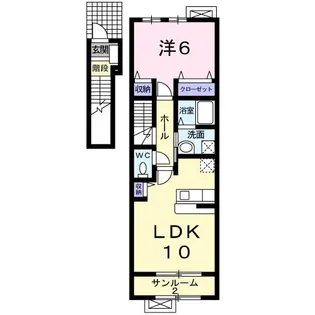 アウローラABの間取り