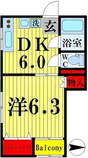オグラビル【2階】の間取り