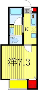 プレジール大室【2階】の間取り
