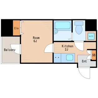 ドルチェ東京本所【6階】の間取り