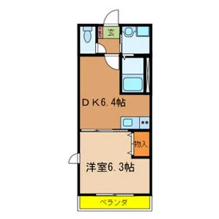 PRANDREIII【2階】の間取り