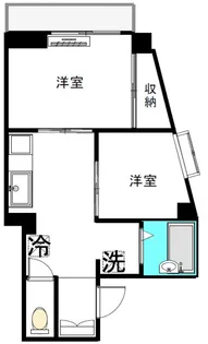 三木ビル【4階】の間取り