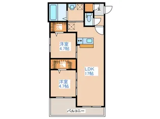 リベッキオ豊平公園【3階】の間取り