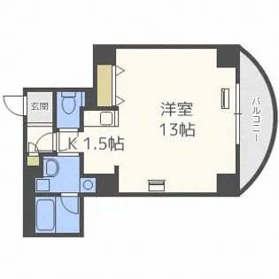 シャンドール宮の森【8階】の間取り