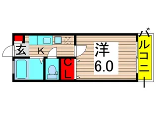 エクセレ-ヌハイム【2階】の間取り