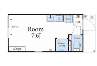 グランクオール中野新橋【3階】の間取り