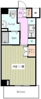 ガーラ渋谷常磐松【1階】の間取り