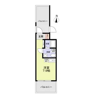 ReiGrande Asakusa【5階】の間取り