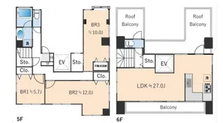 イルミナート白金の間取り