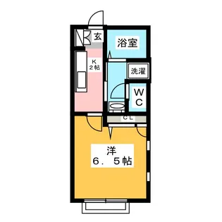 ラ・ドゥチェ【1階】の間取り