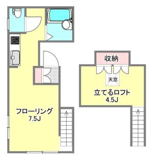 レモンポスト【2階】の間取り